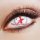 White round eyes