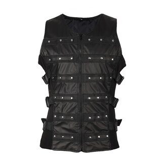 Black Pistol - Button Vest Denim