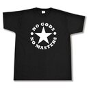 T-Shirt - No gods no masters M
