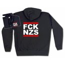 Kapuzenjacke  - Fuck Nazis - FCK NZS