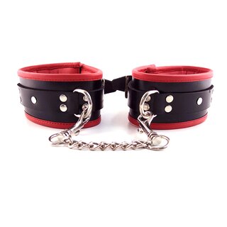Rouge - Handfesseln aus Leder - 6 cm