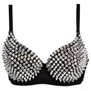 Cone Stud Bra - Nieten BH M 34/75