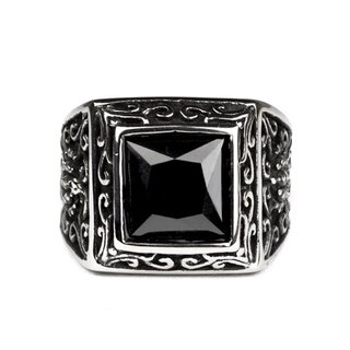 etNox - Edelstahlring - Royal Beauty  65