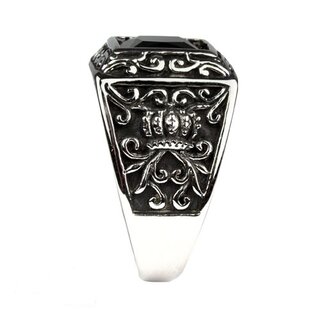 etNox - Edelstahlring - Royal Beauty  65