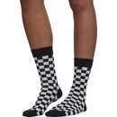 Urban Classics - Checker socks - 2er Pack 39-42