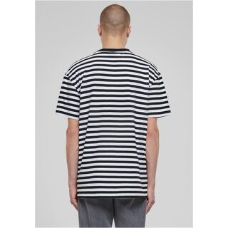 Urban Classics -  Regular Stripe Tee - schwarz/wei