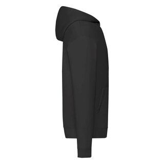 Fruit of the Loom - Zipper - Classic Zip Thru Hooded Sweat - schwarz 2XL