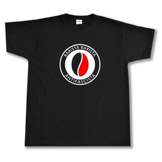 T-Shirt - Barista, Barista Antifascista