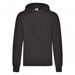 Fruit of the Loom - Classic Hooded Sweat - schwarz L