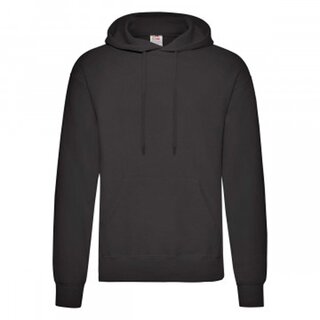 Fruit of the Loom - Classic Hooded Sweat - schwarz XL