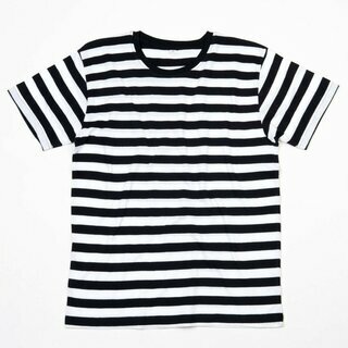 Mantis - T-Shirt  - schwarz/wei gestreift S