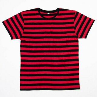 Mantis - T-Shirt  - schwarz/rot gestreift M