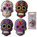 Magnet - K�hlschrankmagnet - Tag der Toten blau