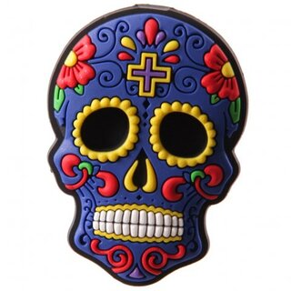 Magnet - K�hlschrankmagnet - Tag der Toten wei� mit Kreuz