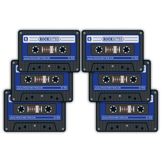 Untersetzer - Tape blau