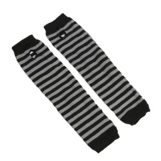 Armstulpen - schwarz/grau