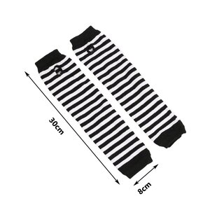 Armstulpen - schwarz/grau