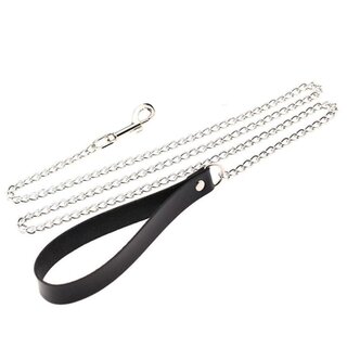 Leine fr Halsband silber