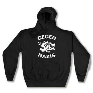 Hoody - Gegen Nazis 3XL