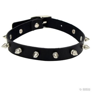 Halsband - kleine Killernieten - 2 cm breit