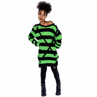 Hearless - Oriana Jumper - schwarz/grün