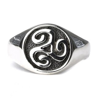 etNox - Silberring - keltische Triskele 58
