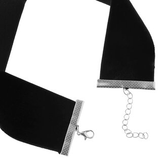 Samthalsband - Samtband 2 cm