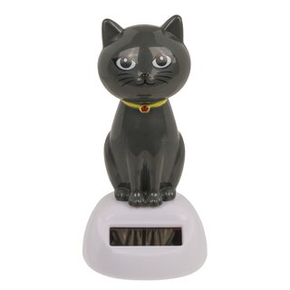 Solarfigur - Katze wei�