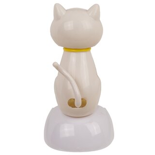 Solarfigur - Katze wei�