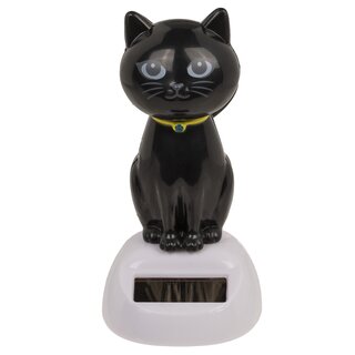Solarfigur - Katze wei�
