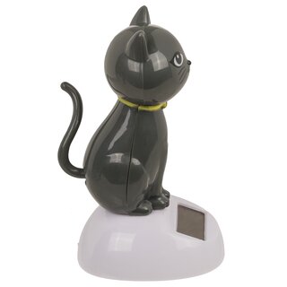 Solarfigur - Katze wei�