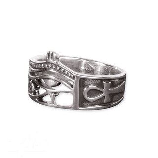 etNox - Silberring - Auge des Horus 60