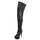 Erogance - Overknee Stiefel - D3063 - Kunstleder - schwarz