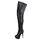 Erogance - Overknee Stiefel - D3063 - Kunstleder - schwarz