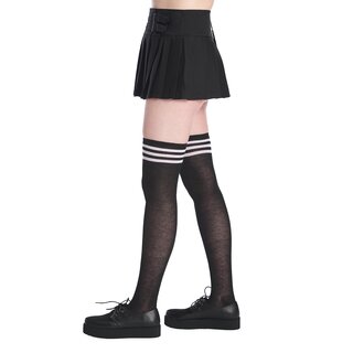 Banned - Dark Doll Mini Skirt - schwarz