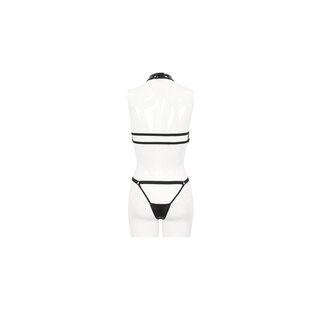 Devil Fashion - Sexy halter neck suit M/L