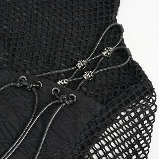 Devil Fashion - High neck strap shirt 2XL