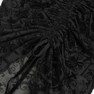 Devil Fashion -  Barock Shirt mit Raffung S