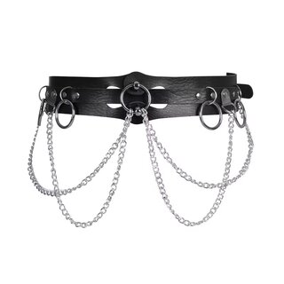 Gürtel - Chain Belt - Hüftgürtel - Ringe und Ketten