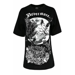 Restyle - T-Shirt - Oversized - Nevermore S