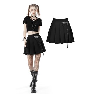 Dark in Love -  Asymmetrical  Skirt