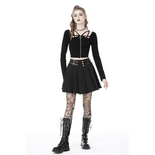 Dark in Love -  Button Skirt