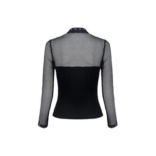 Dark in Love -  Studded Net Shirt