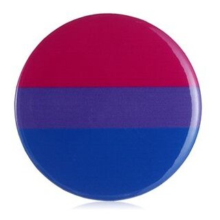 Button - LGBTQ - 44 mm Asexuell