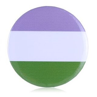 Button - LGBTQ - 44 mm Asexuell