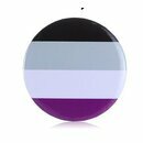 Button - LGBTQ - 44 mm Asexuell