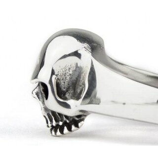 etNox - Silberring - Skull 56
