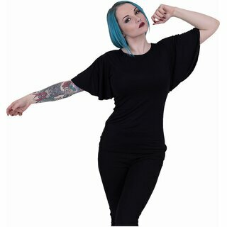 Spiral - Gothic Elegance - Bat sleeve top XL