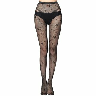 Netzstrumpfhose mit Raute