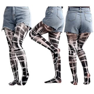 Strumpfhose - back & white